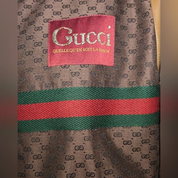 Gucci Men's All Over Logo bomber  - Picture 6 of 8
